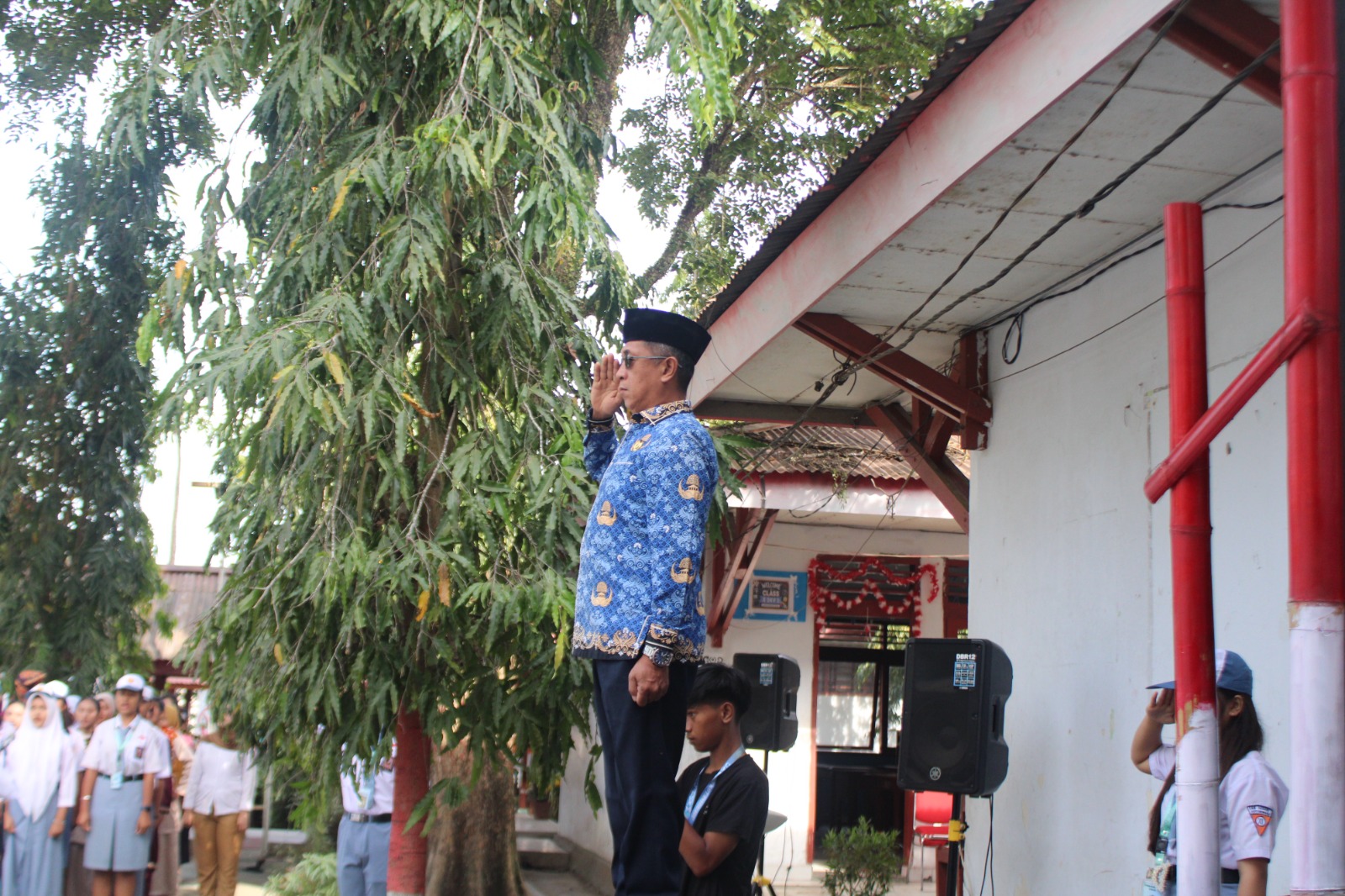 Upacara HUT Ke-81 RI