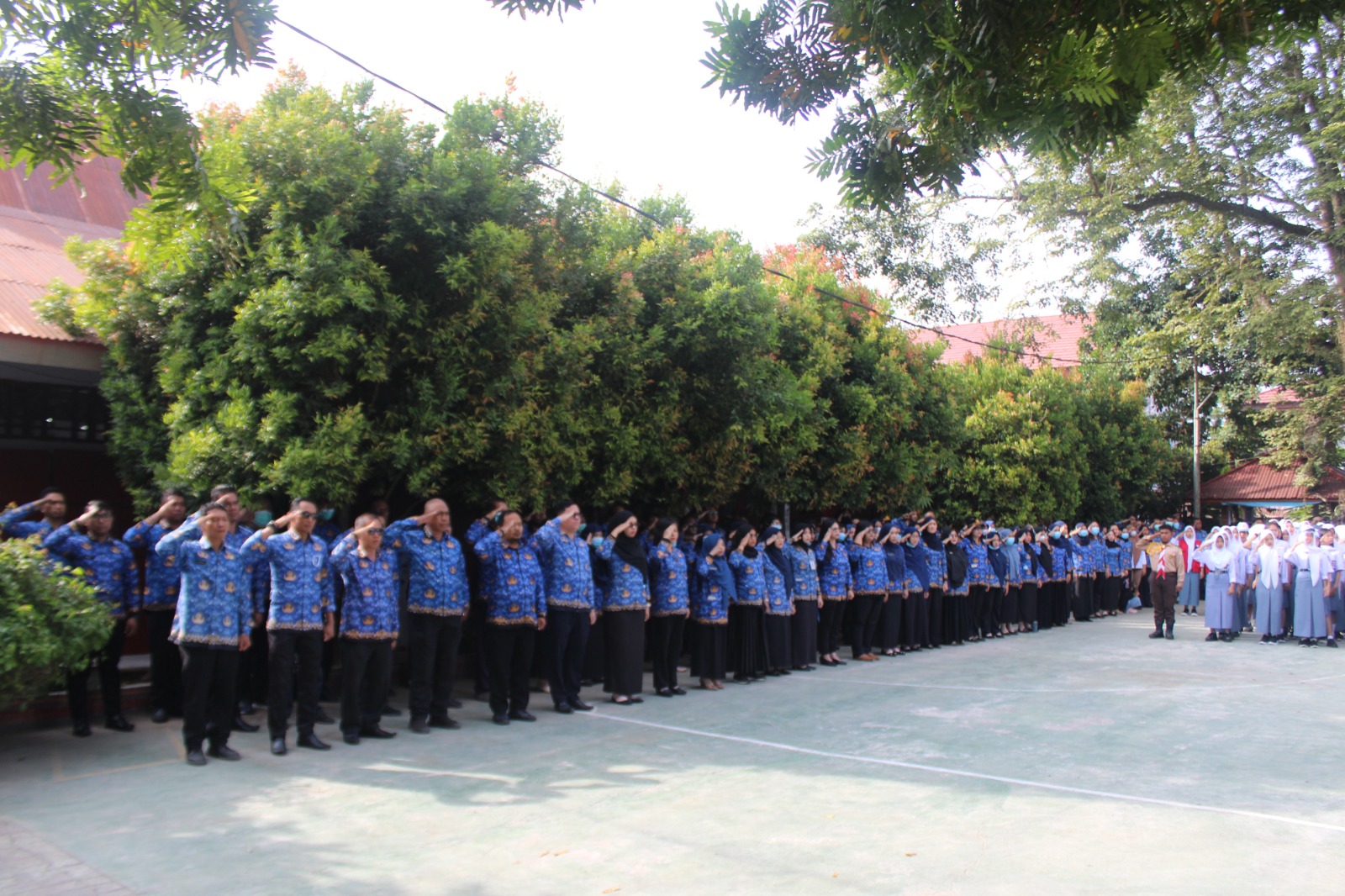 Upacara HUT Ke-81 RI